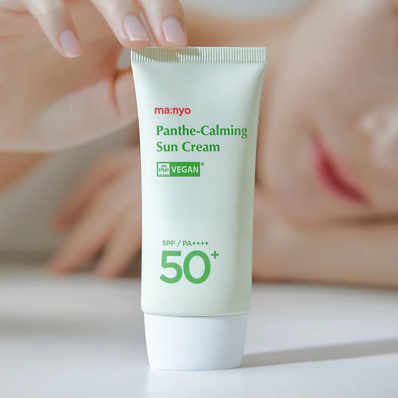 manyo Factory Panthe-Calming Sun Cream SPF50+ PA++++ – raminamasis apsauginis kremas nuo saulės