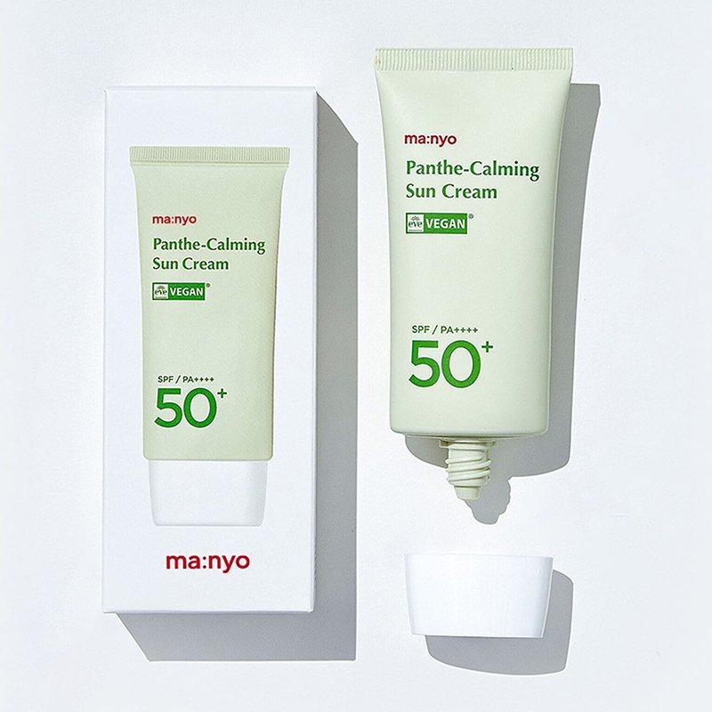 manyo Factory Panthe-Calming Sun Cream SPF50+ PA++++ – raminamasis apsauginis kremas nuo saulės