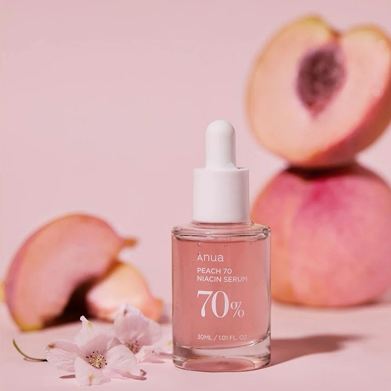 Anua Peach 70% Niacin Serum – drėkinamasis serumas