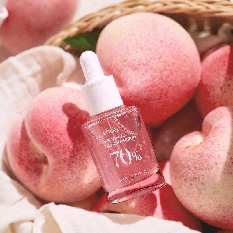 Anua Peach 70% Niacin Serum – drėkinamasis serumas