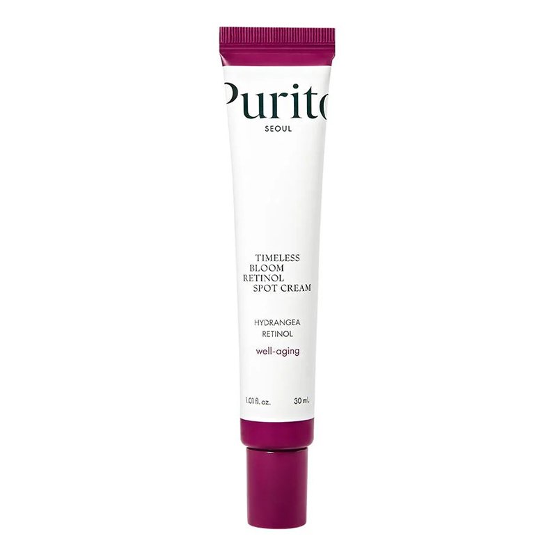 Purito Seoul Timeless Bloom Retinol Spot Cream – kremas nuo raukšlių su retinoliu