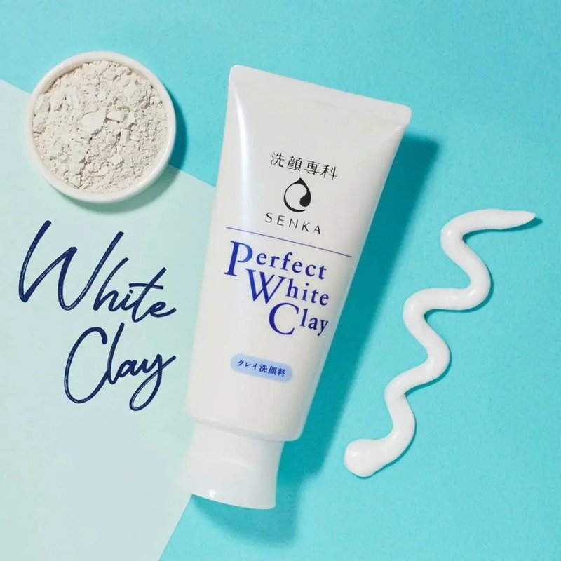 Senka Perfect Whip White Clay Beauty Foam – valomosios putos su baltuoju moliu