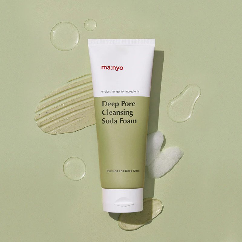 manyo Deep Pore Cleansing Soda Foam – prausimosi putos su soda