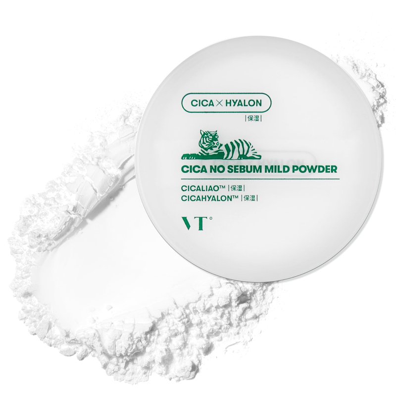 VT Cosmetics Cica No Sebum Mild Powder – kompaktinė pudra