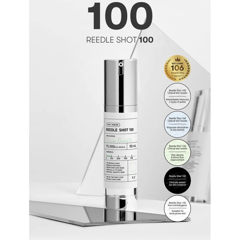 VT Cosmetics Reedle Shot 100 – aktyvaus veikimo ampulė