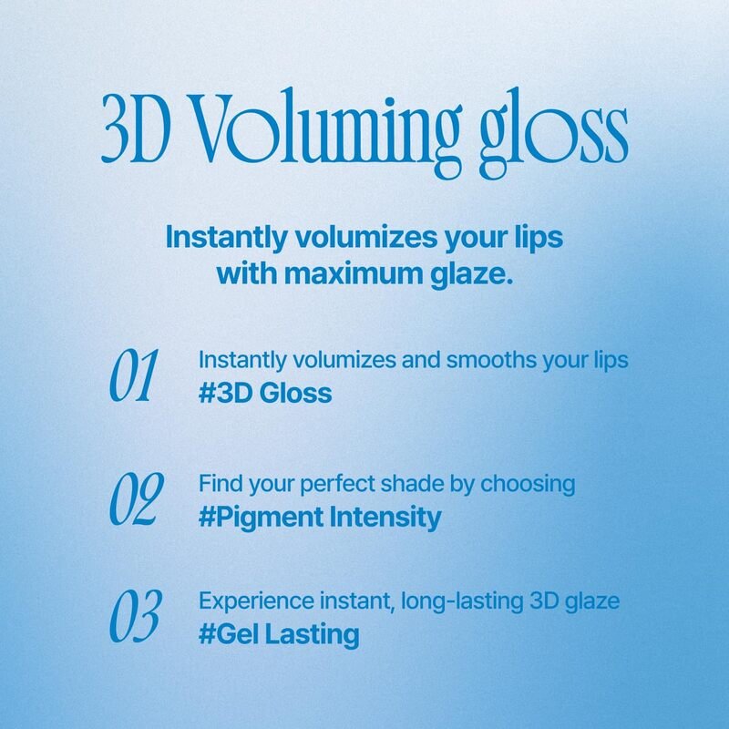 fwee 3D Voluming Gloss Cold-hearted Moment Currant 70% – lūpų dažai