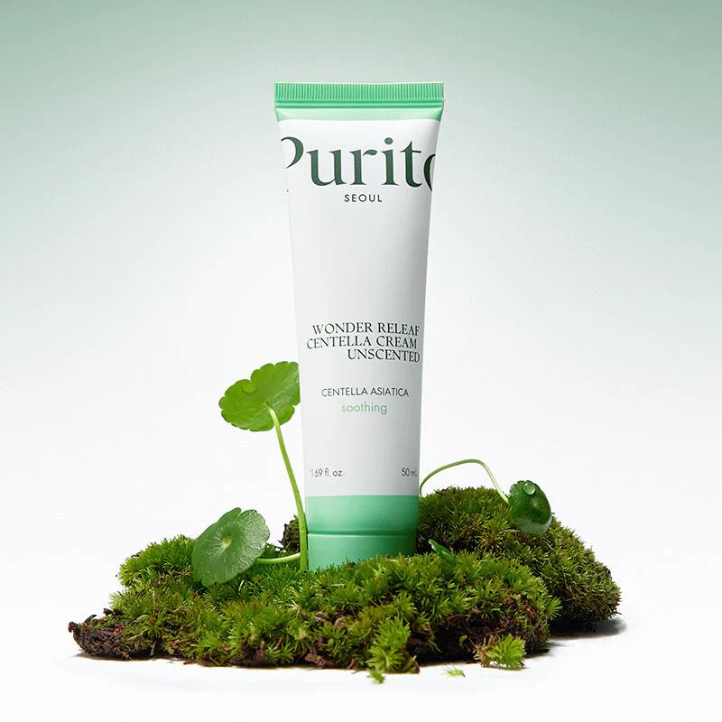 Purito Seoul Wonder Releaf Centella Cream Unscented – atkuriamasis kremas