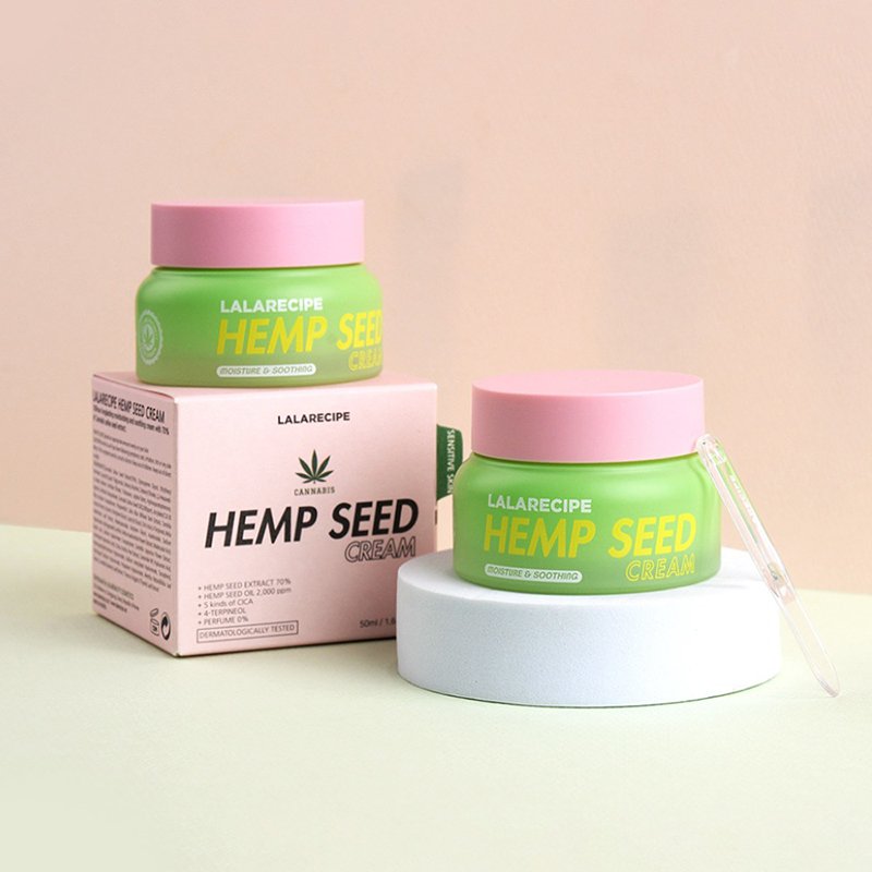 LALARECIPE Hemp Seed Cream – raminamasis kremas kanapėmis