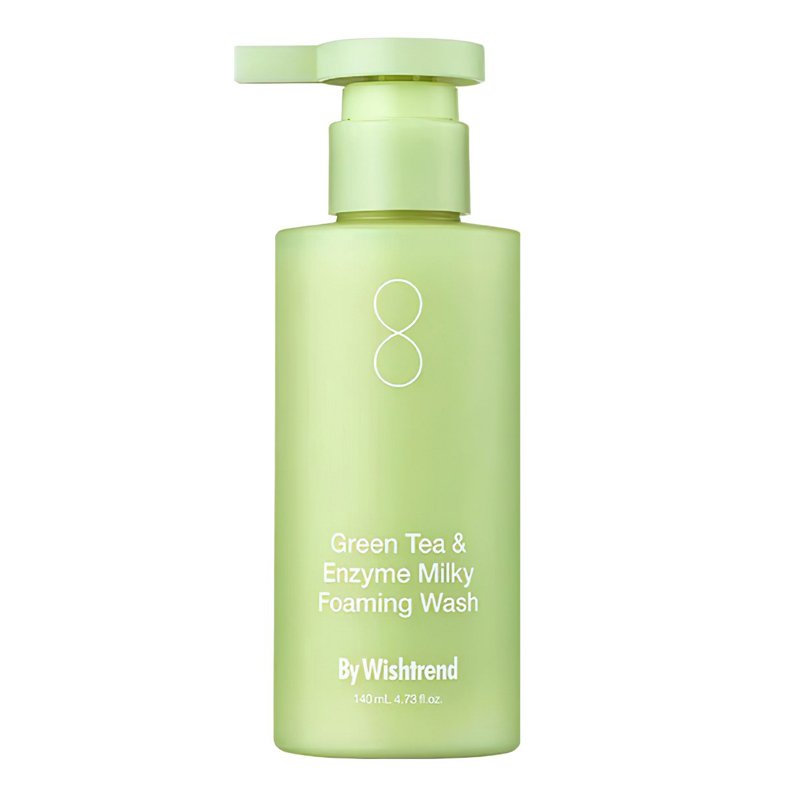 By Wishtrend Green Tea & Enzyme Milky Foaming Wash – veido prausiklis