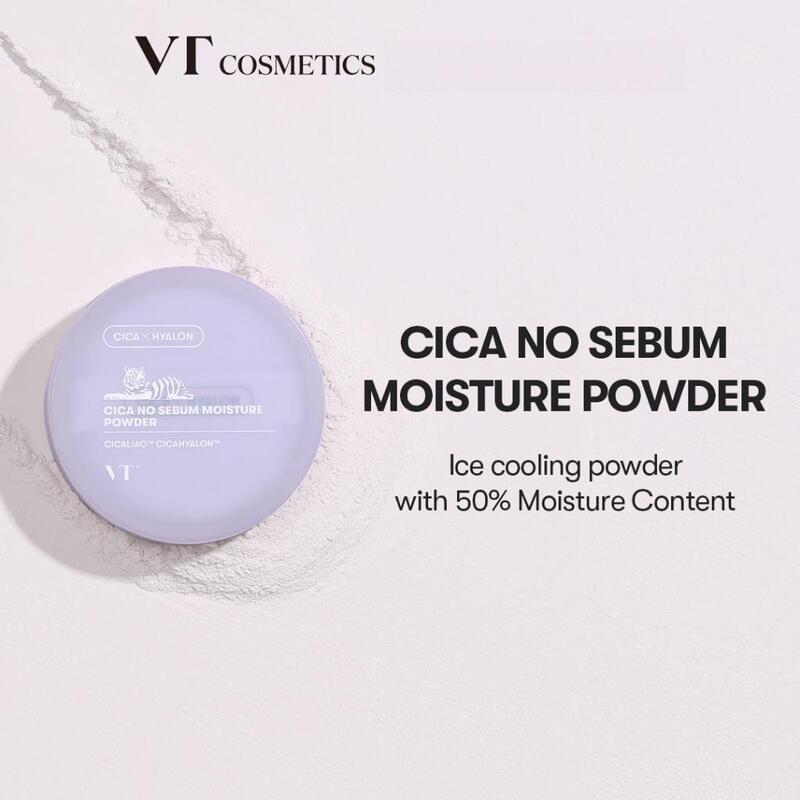 VT Cosmetics Cica No Sebum Moisture Powder – kompaktinė pudra