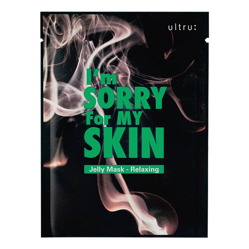 ultru I'm Sorry For My Skin Jelly Mask Relaxing – raminamoji veido kaukė