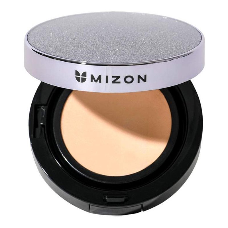  Mizon Vegan Collagen Cushion Set SPF38 PA ++ #21– makiažo pagrindas su papildymu