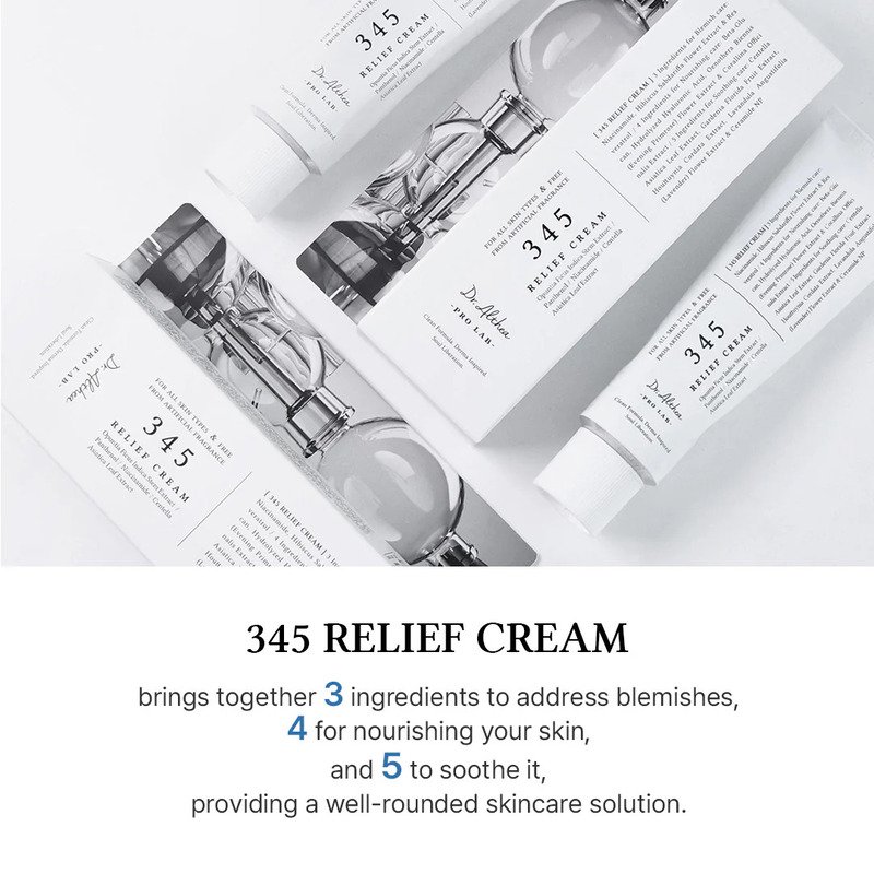 Dr. Althea 345 Relief Cream – šviesinamasis veido kremas