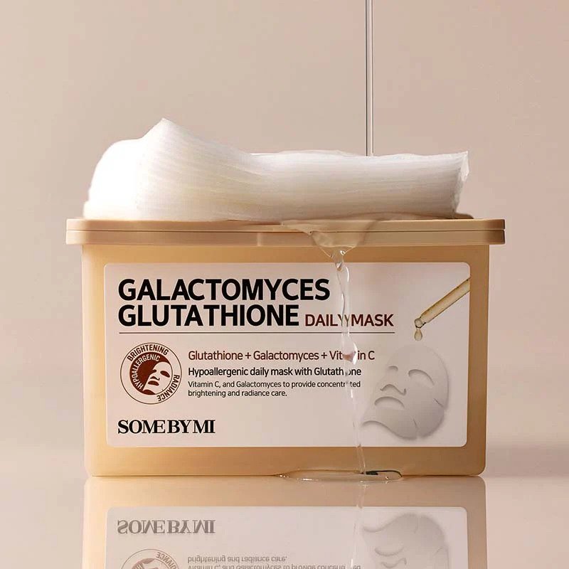 Some By Mi Galactomyces Glutathione Daily Mask – veido kaukės su vitaminu C