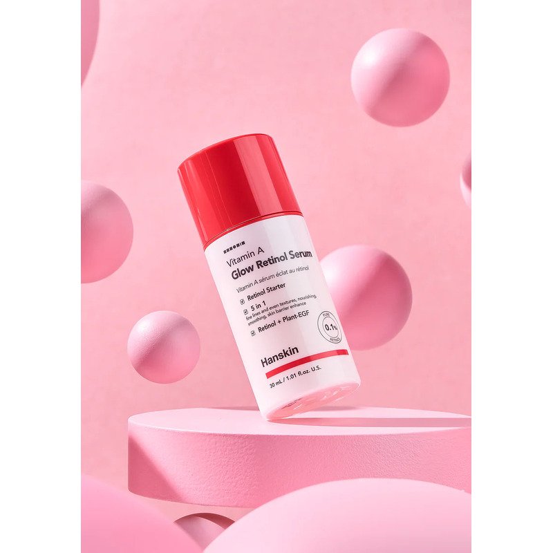 Hanskin Vitamin A Glow Retinol – priešraukšlinis serumas