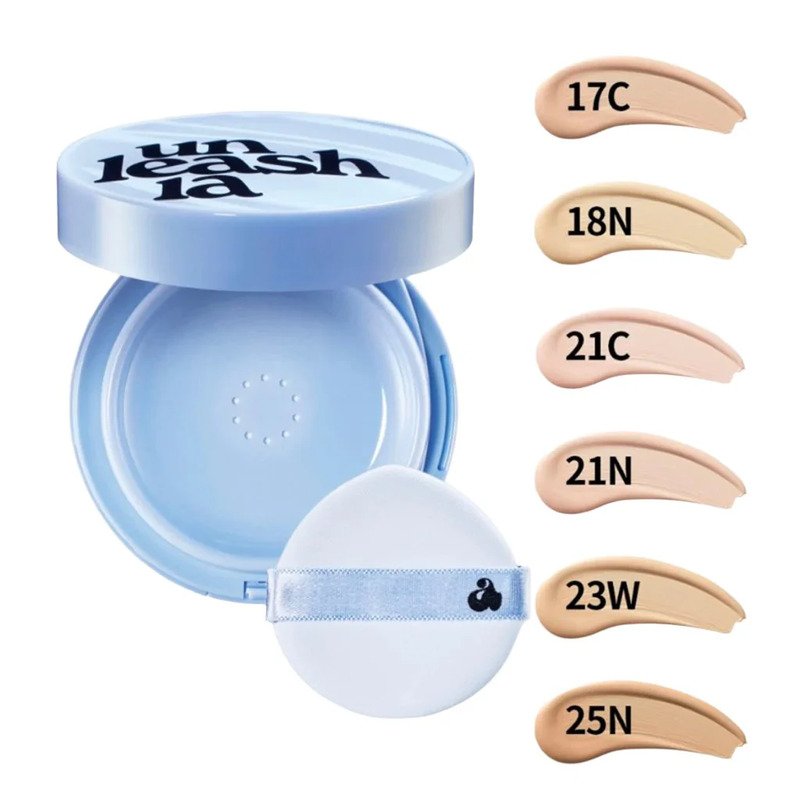 Unleashia Babe Skin Baby Blue Cushion 21C Baby Cheek – makiažo pagrindas