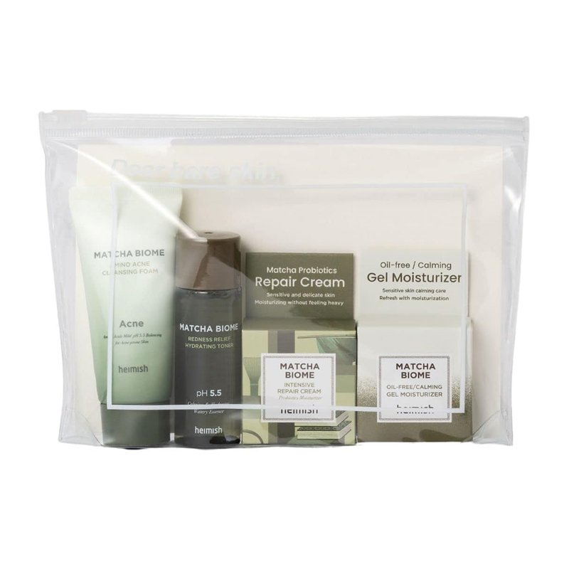 heimish Matcha Biome Mini Kit – mini kosmetikos rinkinys