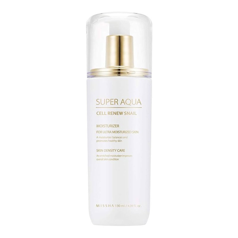 Missha Super Aqua Cell Renew Snail Essential Moisturiser – drėkinamasis losjonas