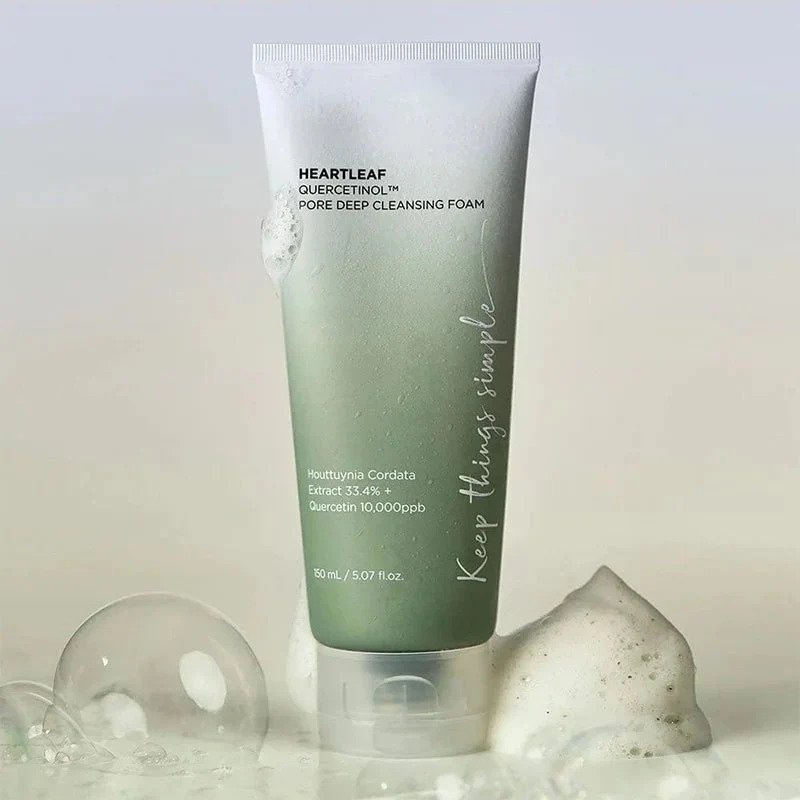 Anua Heartleaf Quercetinol Pore Deep Cleansing Foam – valomosios veido putos