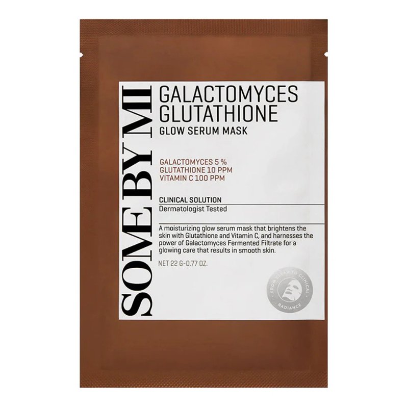 Some By Mi Galactomyces Glutathione Glow Serum Mask – šviesinamoji veido kaukė