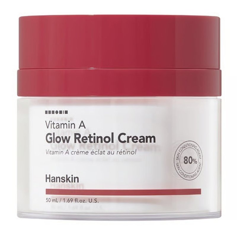 Hanskin Vitamin A Glow Retinol Cream – priešraukšlinis kremas