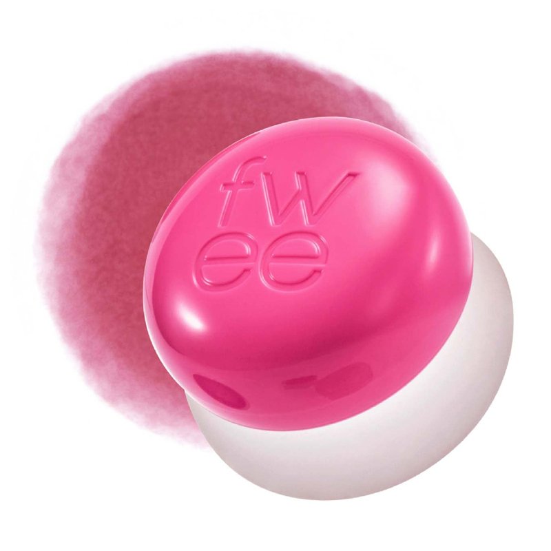 fwee Lip & Cheek Blurry Pudding Pot Blushed Moment PK03 Cherry – lūpdažis ir skaistalai