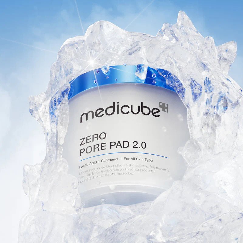 medicube Zero Pore Pad 2.0 – šveičiamieji diskeliai