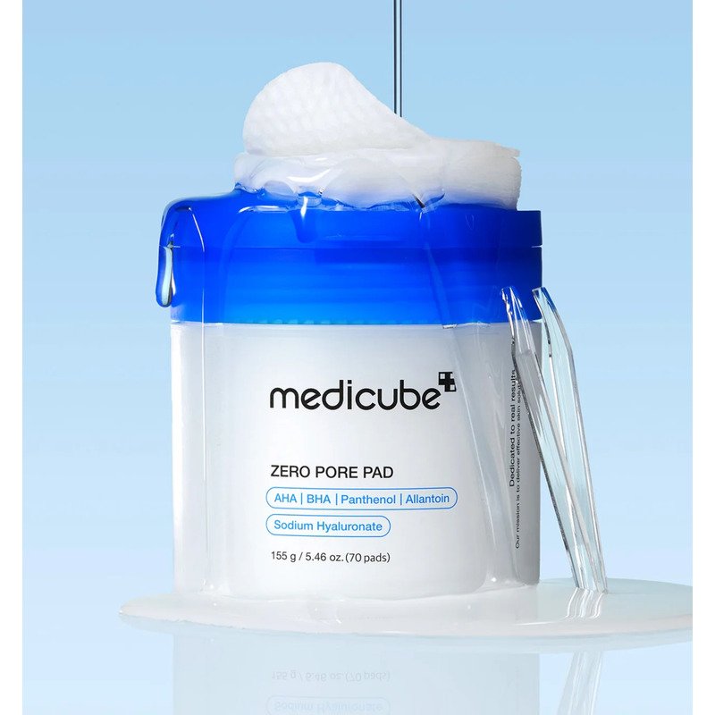 medicube Zero Pore Pad 2.0 – šveičiamieji diskeliai