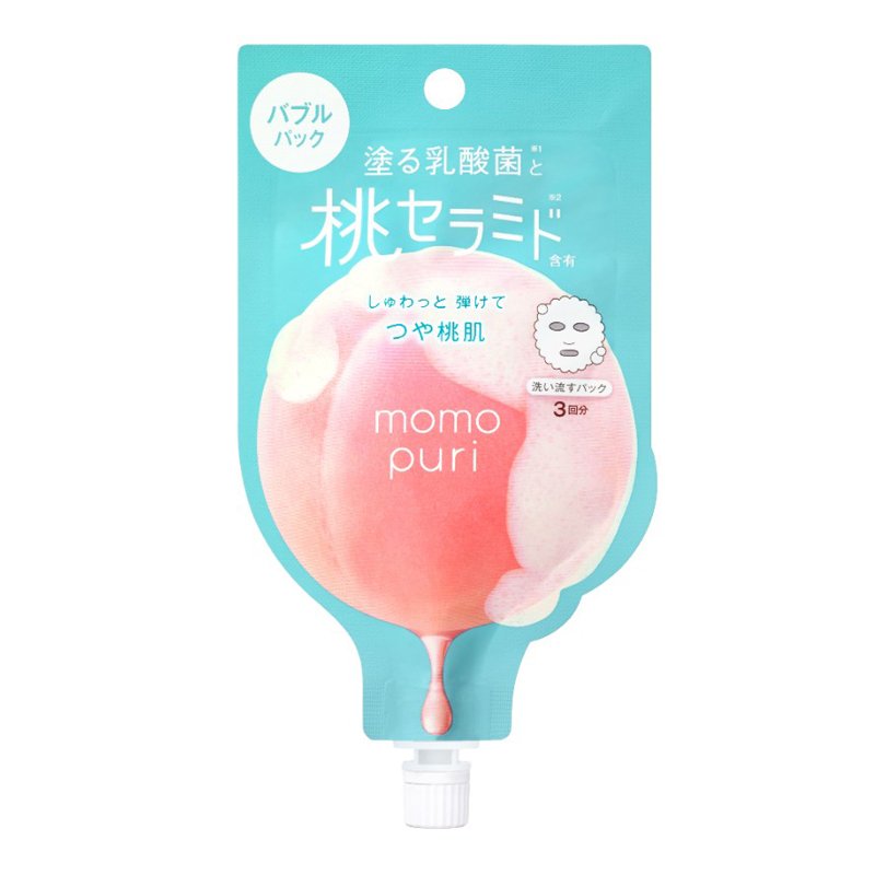 momopuri Fresh Bubble Pack – veido kaukė