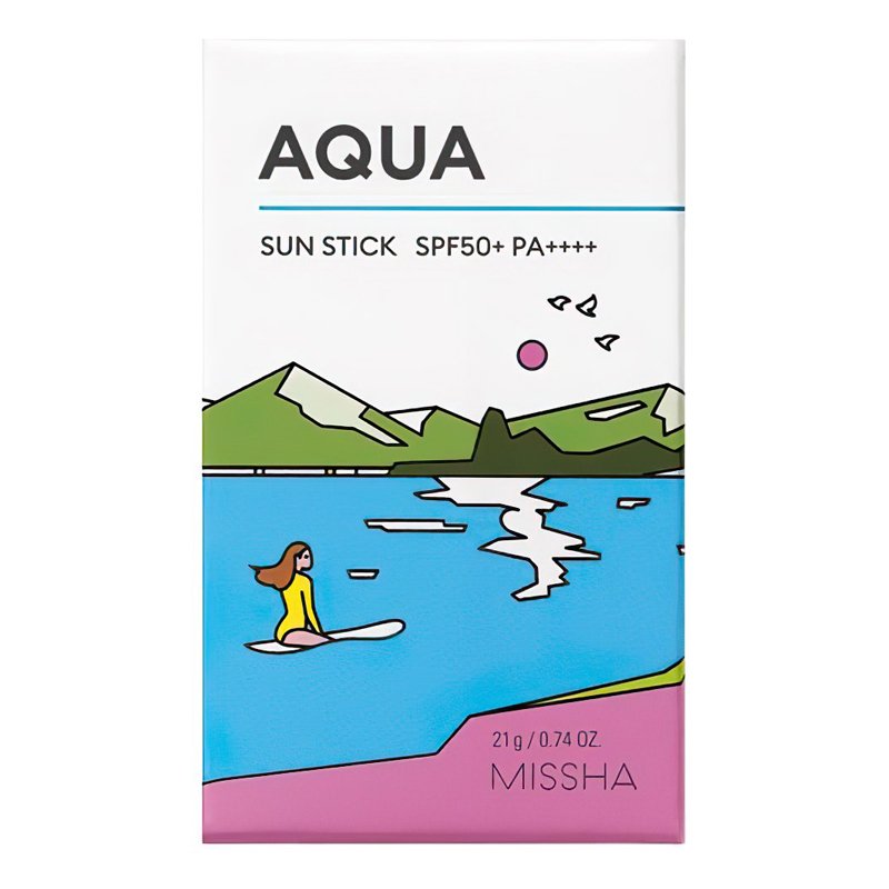 MISSHA All Around Safe Block Aqua Sun Stick SPF50+/PA++++ – drėkinamasis pieštukas nuo saulės