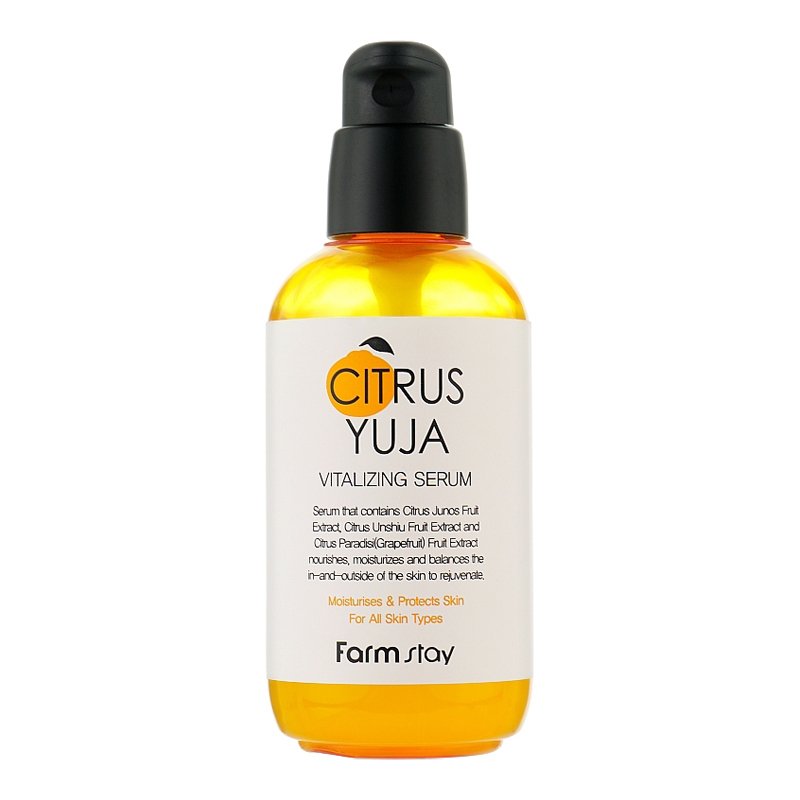 Farm Stay Citrus Yuja Vitalizing Serum – gyvybingumo suteikiantis serumas