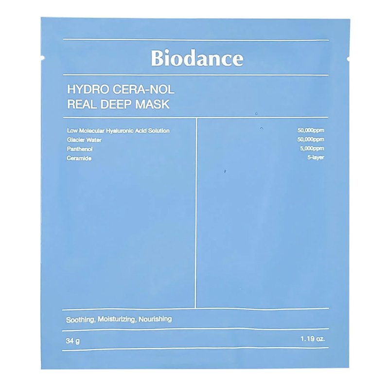 Biodance Hydro Cera-Nol Real Deep Mask – drėkinamoji hidrogelio veido kaukė