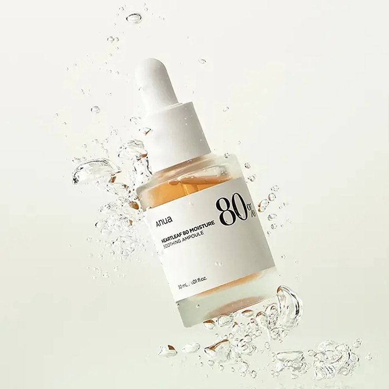 Anua Heartleaf 80% Moisture Soothing Ampoule – raminamasis serumas