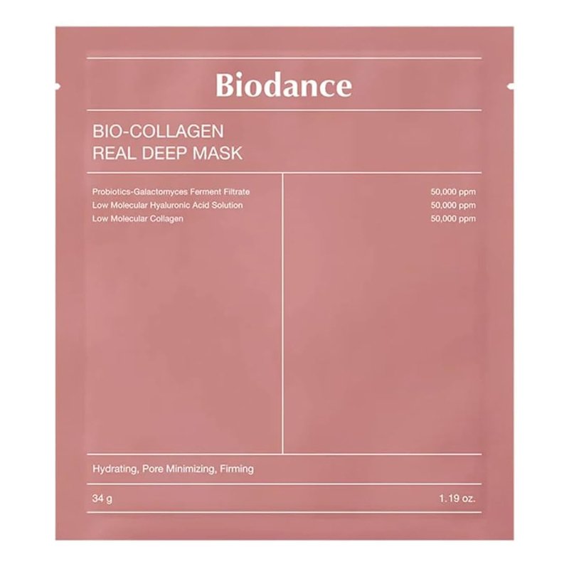 Biodance Bio-Collagen Real Deep Mask – stangrinamoji hidrogelio veido kaukė