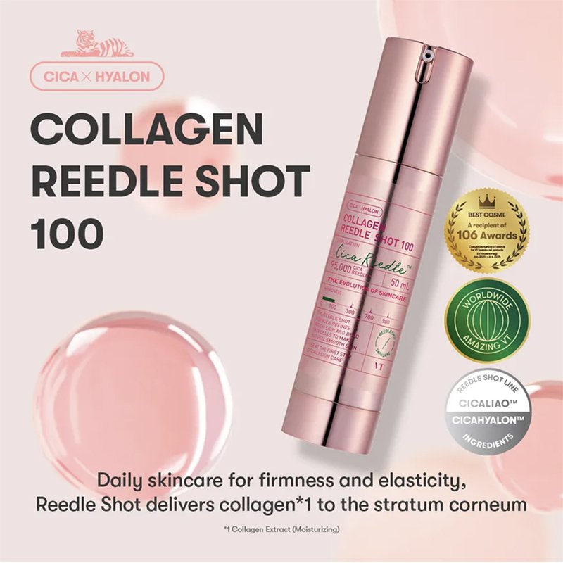 VT Cosmetics Collagen Reedle Shot 100 – serumas su kolagenu