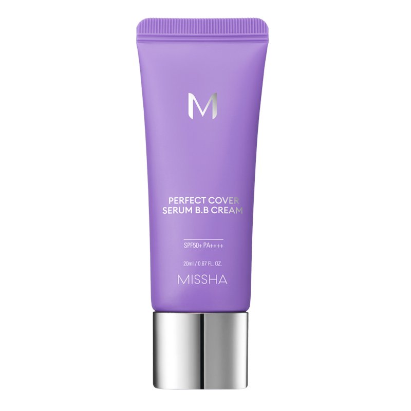 MISSHA M Perfect Cover Serum BB Cream  SPF50/PA++++ (No.23/Natural Beige) – BB kremas, 20 ml.