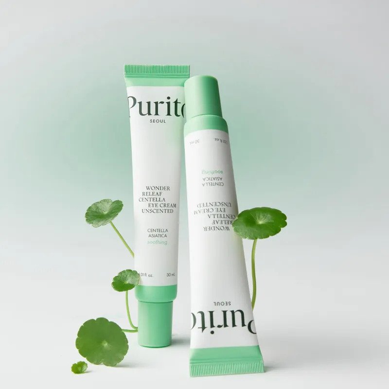 Purito Seoul Wonder Relief Centella Unscented Eye Cream – paakių kremas