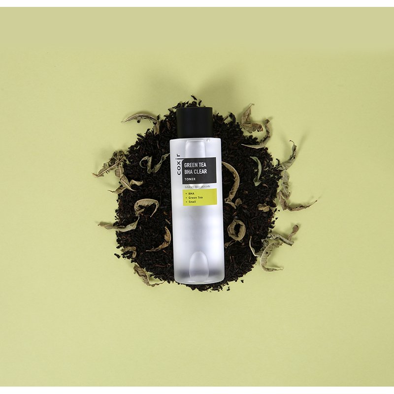 Coxir Green Tea BHA Clear Toner – šviečiamasis tonikas