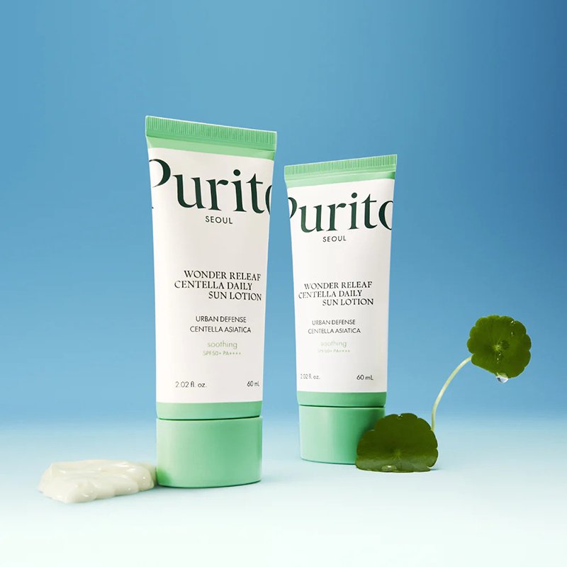 Purito Seoul Wonder Releaf Centella Daily Sun Lotion SPF50+ PA++++ – apsauginis losjonas nuo saulės