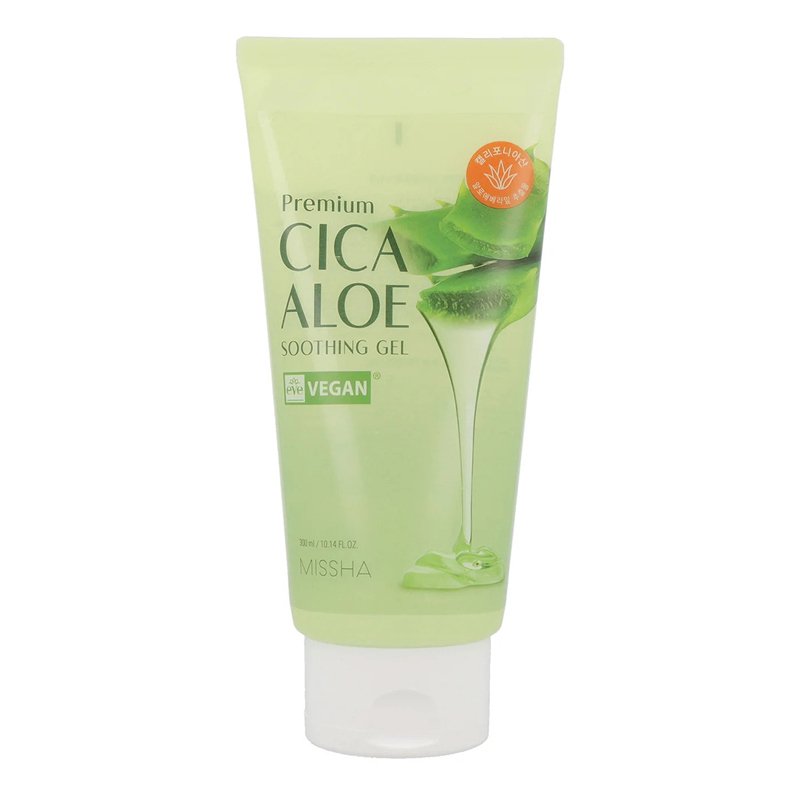 Missha Premium Cica Aloe Soothing Gel – raminamasis alavijų gelis