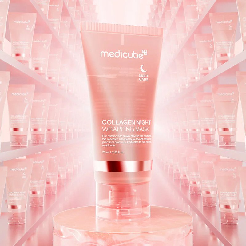 medicube Collagen Night Wrapping Peel Off Mask – stangrinamoji veido kaukė