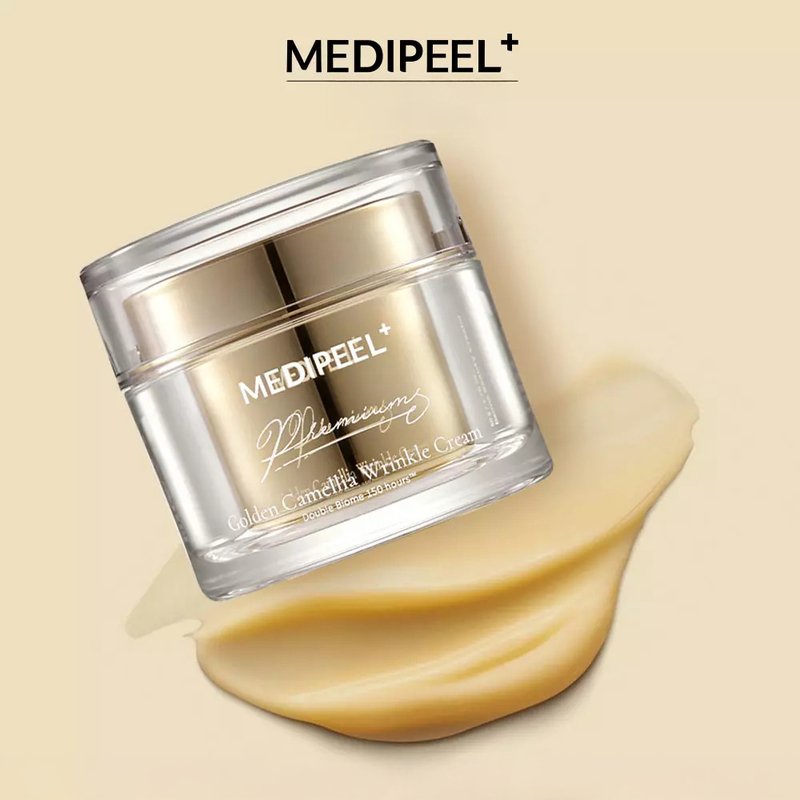 Medi-Peel Premium Golden Camellia Wrinkle Cream – kremas brandžiai odai