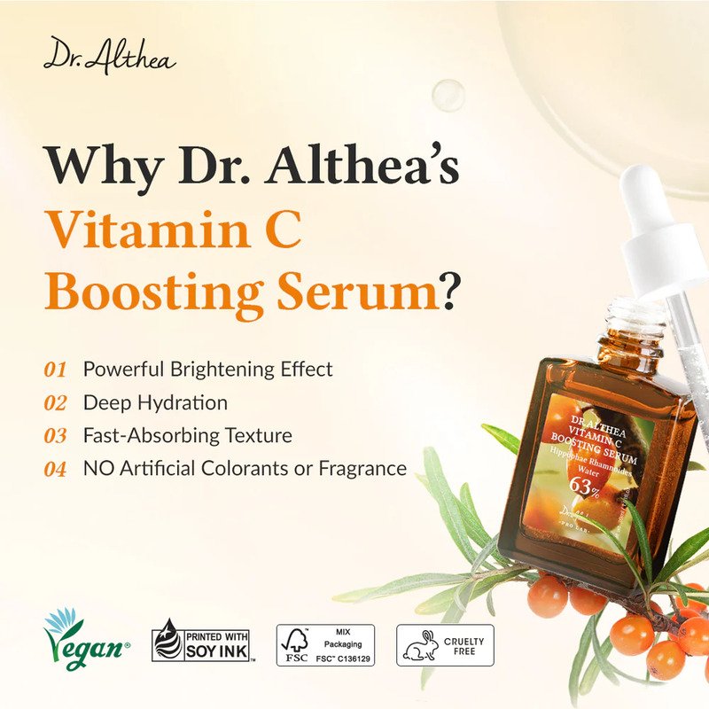 Dr. Althea Vitamin C Boosting Serum – šviesinamasis serumas