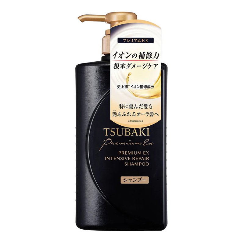 Shiseido TSUBAKI Premium EX Intensive Repair Shampoo – intensyvus atstatomasis plaukų šampūnas