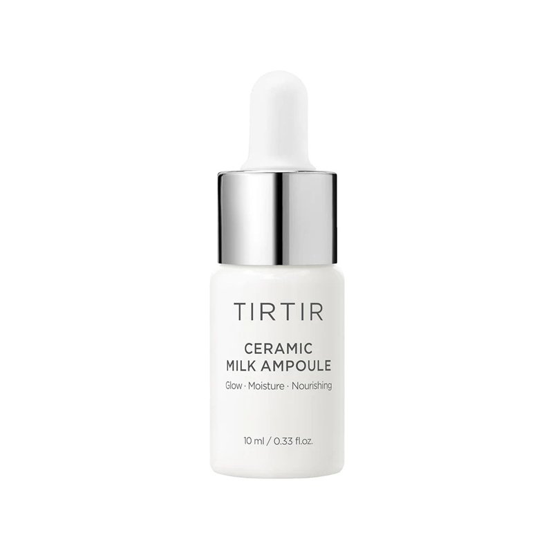 TIRTIR Ceramic Milk Ampoule Mini – drėkinamasis serumas, 10 ml.