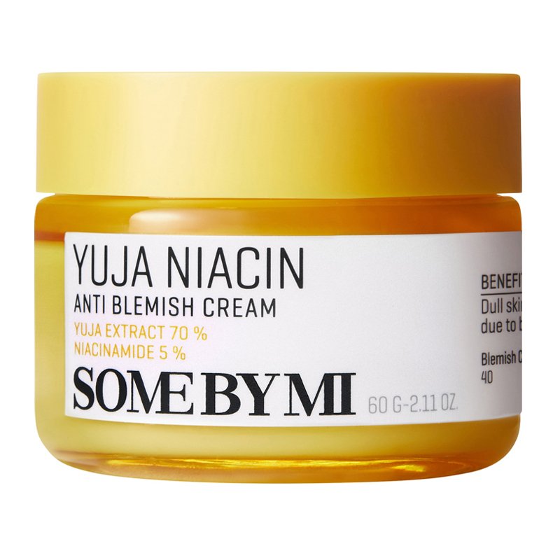 Some By Mi Yuja Niacin Anti Blemish Cream veido kremas – šviesinamasis veido kremas