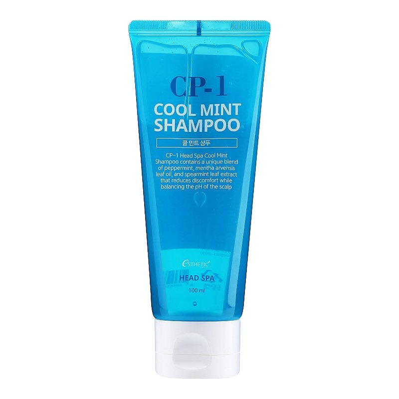 Esthetic House CP-1 Cool Mint Shampoo – gaivinamasis plaukų šampūnas, 100 ml.