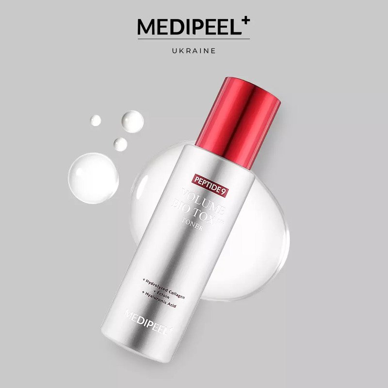 Medi-Peel Peptide 9 Volume Bio Tox Toner Pro – veido tonikas