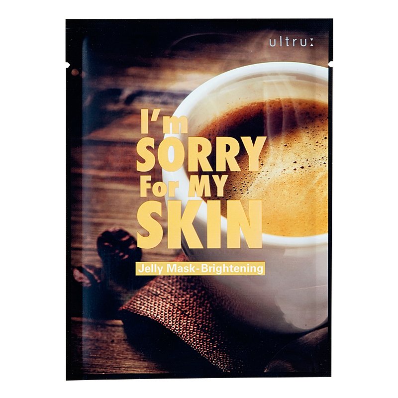 ultru I'm Sorry For My Skin Jelly Mask Brightening – šviesinamoji veido kaukė