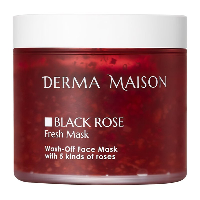 Derma Maison Black Rose Fresh Mask – veido kaukė su rožių ekstraktais